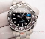 Swiss Quality Copy Rolex GMT-Master ii Bruce Wayne Citizen Watch Black-Gray Bezel Steel 2024